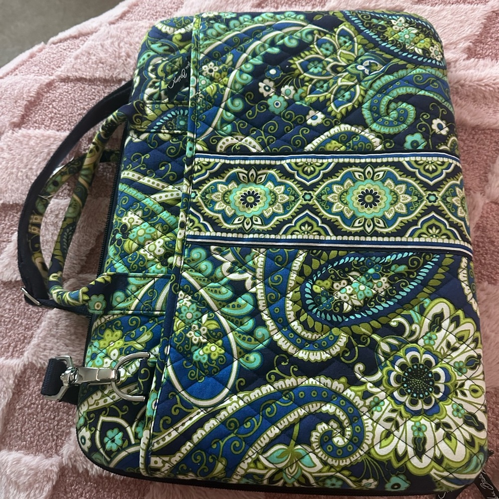 Vibrant Paisley Laptop Bag- Vera Bradly